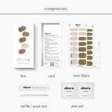 Semi-Cured Gel Nail Strips - N Sage (30pcs)